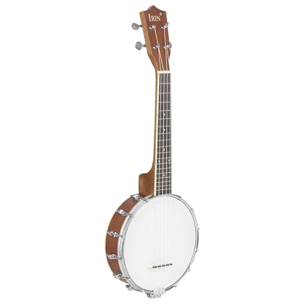 IRIN Mini 4 струны концертный Banjo Uke укулеле для музыкальных струнных инструментов 64x24,5x10 см