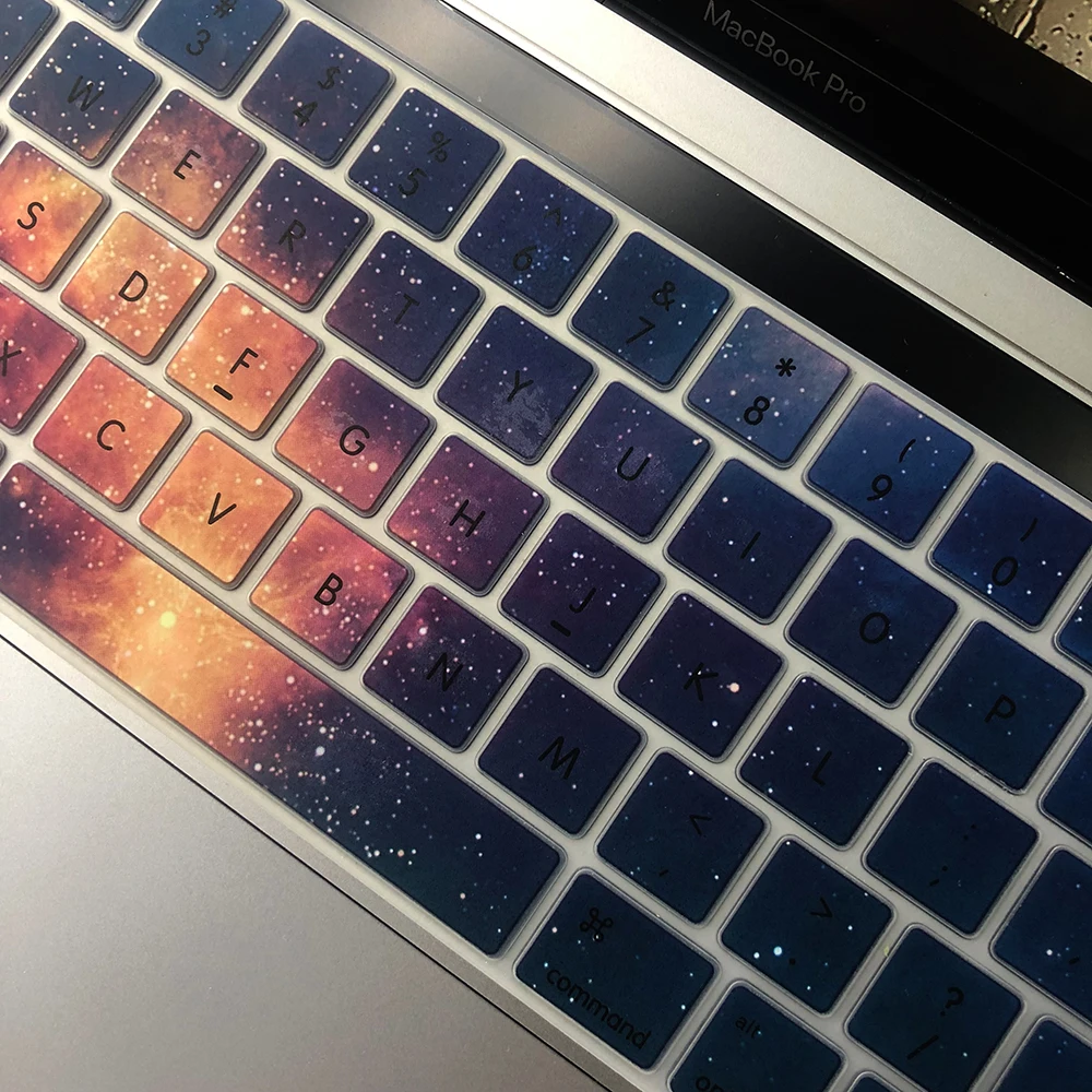 Аксессуары для ноутбука чехол для клавиатуры для macbook New pro1" 15" A2159 A1707 A1706 A1989 A1990 чехол для клавиатуры ноутбука защитная пленка