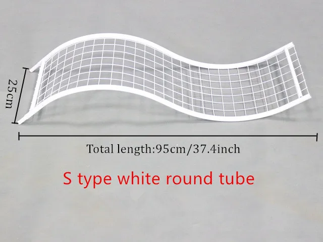 Свадебный реквизит большая волна дорога ведущий сценический Декор свадьба Из Кованого Железа s-образная волна дорога ведущий Tgrid путь железная полка цветок стенд - Цвет: White 01