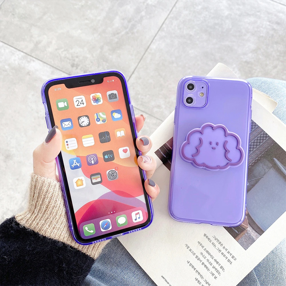 Неоновый флуоресцентный однотонный чехол для телефона iPhone 11 pro max xs xr 8 7 6 6splus IMD с