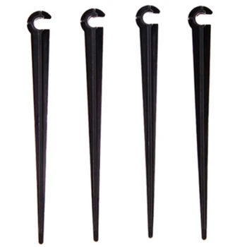 

500 Pcs Hose Holder Plastic Bracket 11cm Used for Fixing the 4 / 7mm Drip Irrigation Tubing Pipe