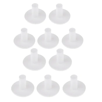 

Set of 10 Bulk Golf Driving Range Tees Holder Low Friction Rubber Golf Tee Nails