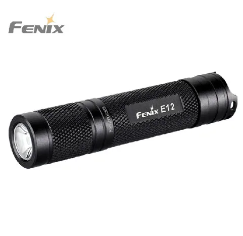 Водонепроницаемый светодиодный фонарь FENIX E12 Cree XP E2 AA 130 люмен 2 режима EDC|Фонарики
