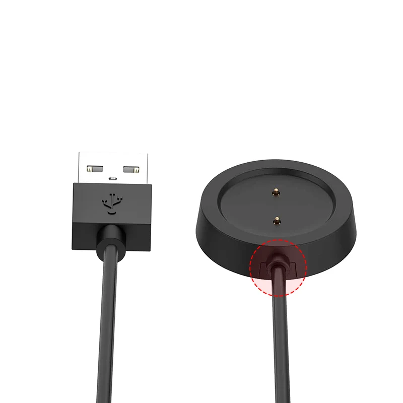 Зарядные устройства для Amazfit GTR 42 мм 47 мм GTS USB Магнитный Смарт-часы док-станция с 1 м шнуром