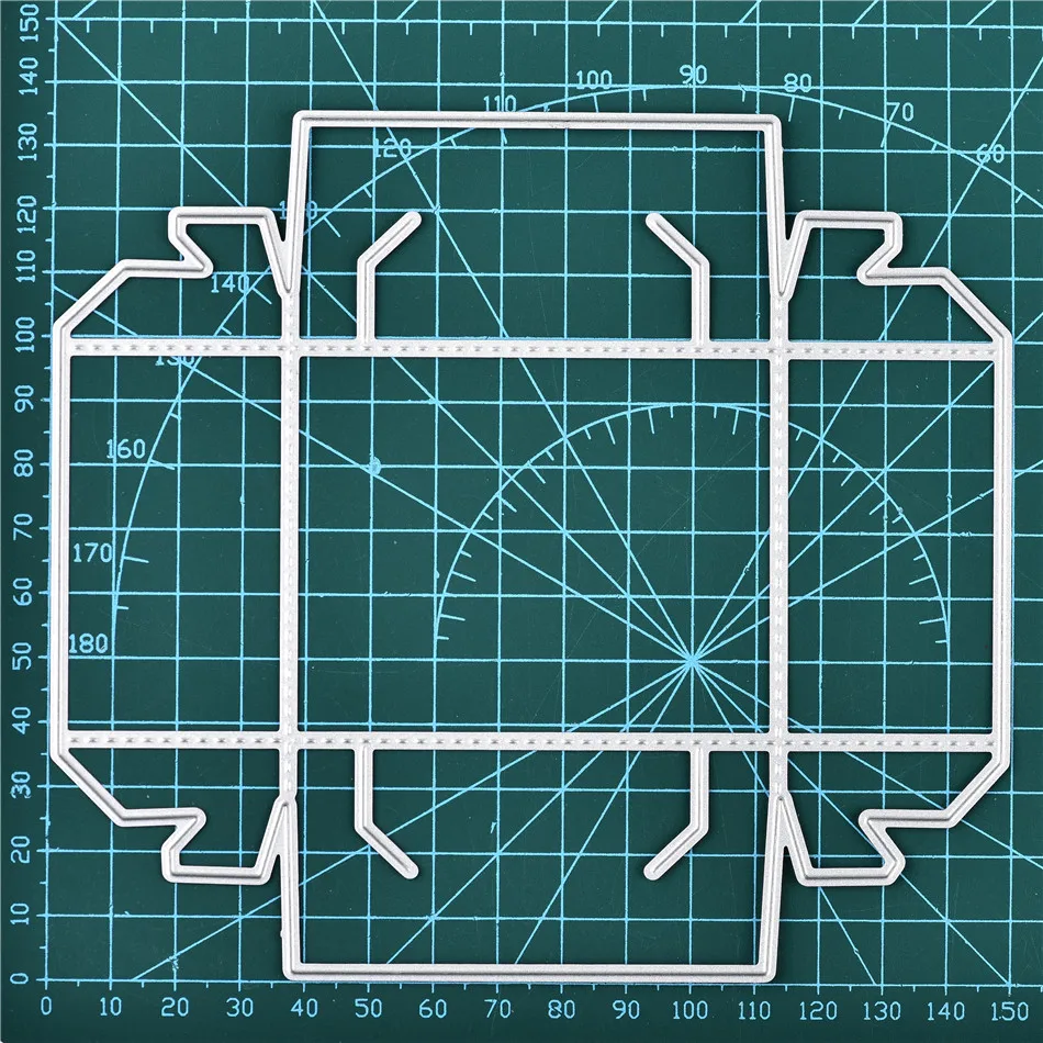 GJCrafts металлическая коробка для вырезания рождественских конфет коробка для DIY тиснение для скрапбукинга бумажное ремесло креативный конверт вырезание штампов Новинка