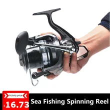 3000-10000 серия лодка рок морская рыболовная спиннинговая катушка металлическая спиннинговая Рыболовная катушка 13BB+ 1 Шариковые подшипники аксессуары для рыболовных снастей