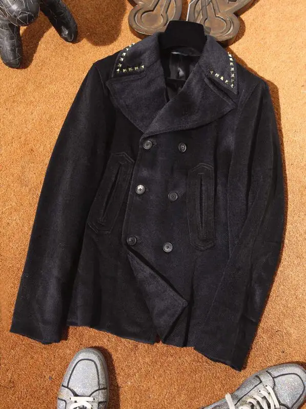 AH10685, модные мужские пальто и куртки,, Подиумные роскошные, известный бренд, Европейский дизайн, вечерние, Стильная мужская одежда