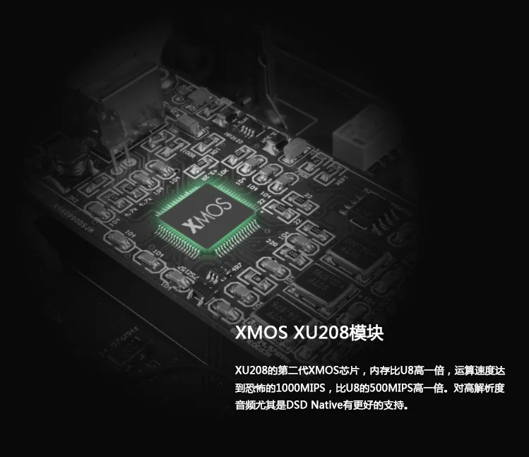 NXC02 двухъядерный ES9038Q2M декодер коаксиального оптического волокна XMOS Цифровой интерфейс bluetooth 5,0 усилитель уха все-в-одном