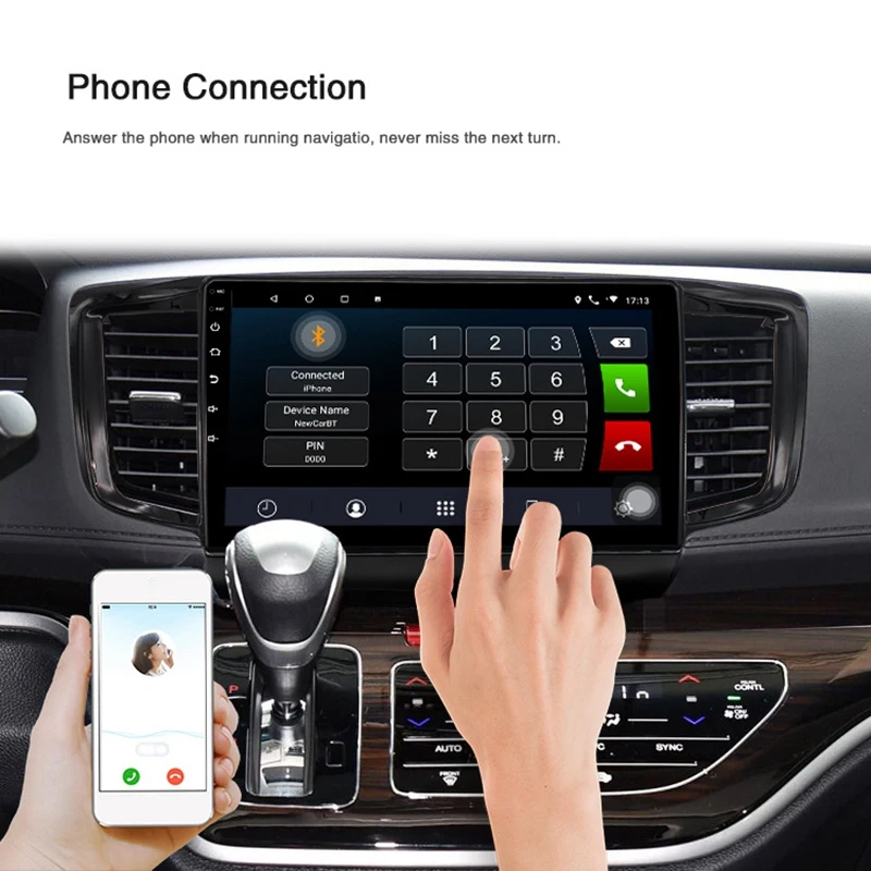 1 + 16G Android 8 автомобильный радиоприемник мультимедийный плеер для Honda Odyssey 2015 2019