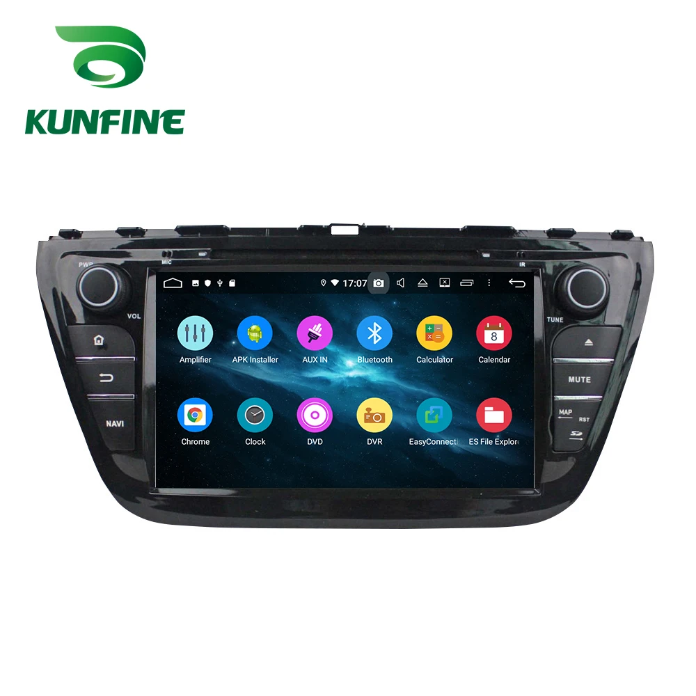 Discount Android 9.0 Octa Core 4GB RAM 64GB ROM Car DVD GPS Navigation Multimedia Player Car Stereo for Suzuki SX4 / S Cross 2014 2015 4