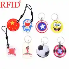 ID 125 кГц EM4305 EM4205 записываемый реплицируемый брелок RFID водонепроницаемый брелок карта контроля доступа несколько вариантов Быстрая 1