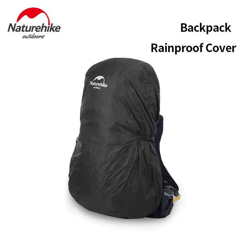

Naturehike Outdoor Waterproof Mountaineering Bag Nylon Rainproof Cover TUP Waterproof Coating 35-75L Dustproof Snowproof Cover
