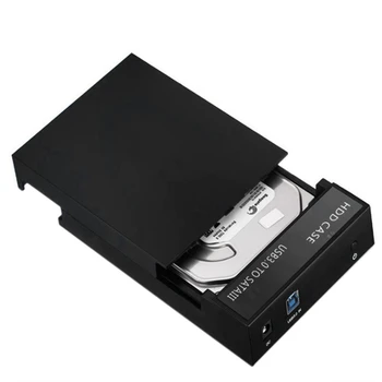

Hard Drive Enclosure USB 3.0 to SATA External Hard Drive Docking Station for 3.5 Inch SATA I/II/III Up to 12TB Support UASP (Bla