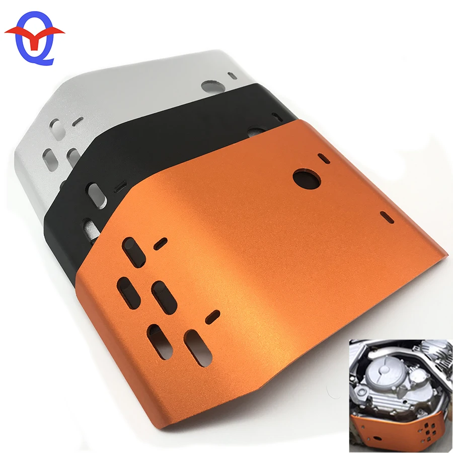 For Yamaha Serow XT250 Tricker XG250 Motorcycle accessories Stainless steel Skid Plate Engine Guard Chassis Protection Cover