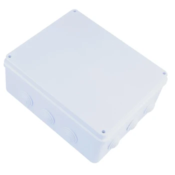 

Practical IP55 Waterproof Outdoor ABS For Electric Cable Accessories With Plug Junction Box Multi Holes Protection Connection
