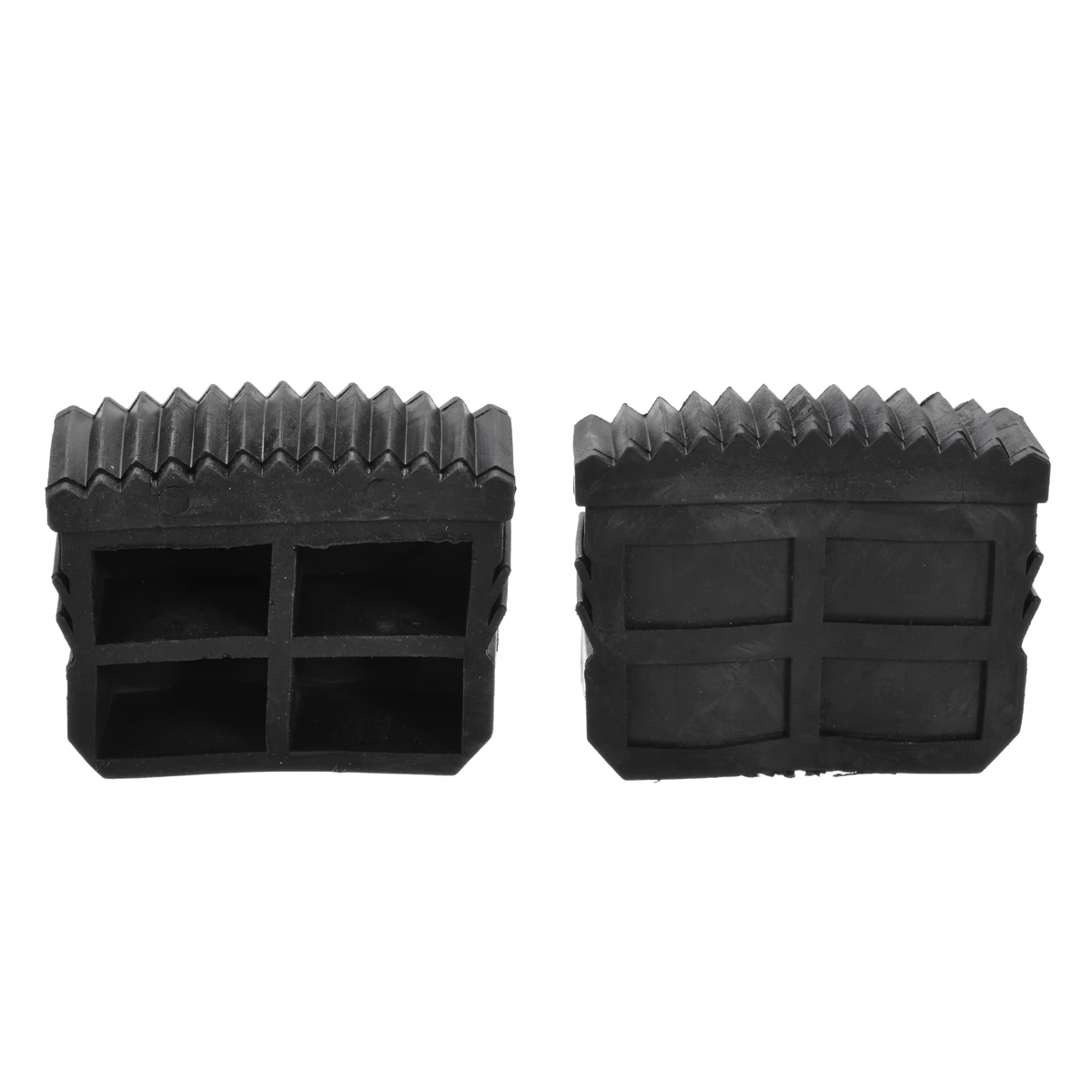 2 шт черная резиновая ступенька Лестница ноги Нескользящая лестница ступня