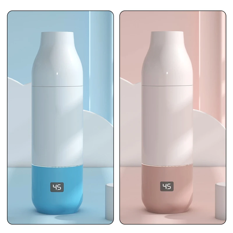 Portable USB Milk Warmer LCD Display Baby Bottle Warmer Sterilizers Warm Milk Device Intelligent Heating Insulation Bottle Portable USB Milk Warmer LCD Display Baby Bottle Warmer Sterilizers Warm Milk Device Intelligent Heating Insulation Bottle