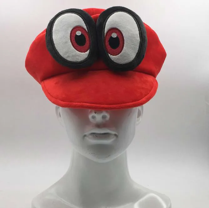 Милая плюшевая игрушка Super Mario Bros Красная Шапка py Berets Шапка мягкая плюшевая кукла игрушка для детской вечеринки лучший подарок косплей украшение