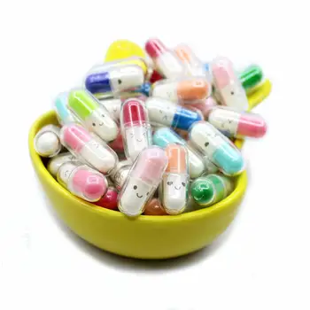 

20PCS Slime Crystal Mud Capsule Painter Pinch Le Filling Toy Decoration Capsule Capsule Toy Set Children DIY Pinch Capsule Toy