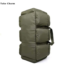 Большой Вместительный рюкзак для путешествий, мужской износостойкий рюкзак из ткани Оксфорд, сумка для альпинизма, спортивная сумка для кемпинга