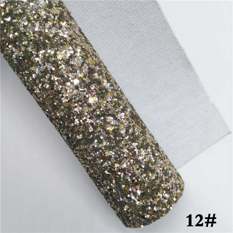 Блестящая искусственная кожа размером А4 21X29 см, плотная блестящая кожа, искусственная ткань из искусственной кожи, винил для бантов, GM556A - Цвет: 12