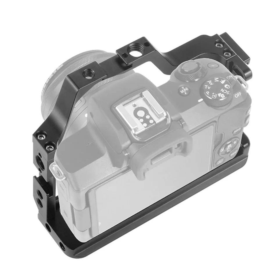 Fotopro Phone Video Rig Cage Aluminum Alloy Three Cold Shoe Universal