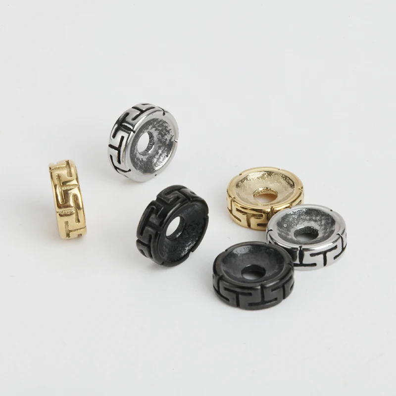 Бусины разделители для изготовления ювелирных изделий золотые бусины шармы