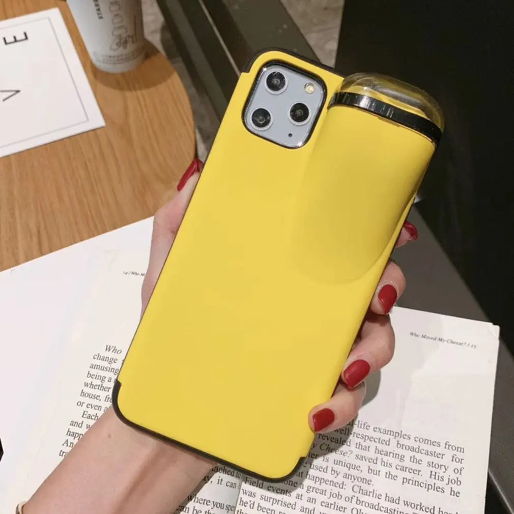 Цвет: желтый 1 шт для Iphone11Pro Max мобильный чехол для телефона для Apple 8 P/Xairpods гарнитура одна сторона для Xs защитный чехол - Цвет: Цвет: желтый