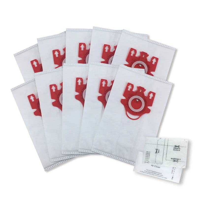 

3D Efficiency Dust Bag Filters for Miele AirClean Hyclean Type FJM S300I-S399 S500-S578 S700-S758 S4000-S4999 S6000-S6999