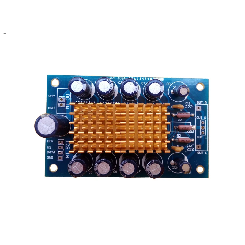 HIFI I2C вход 8X TDA1543 параллельный декодер плата DAC цифровой плеер модифицированный CDM4