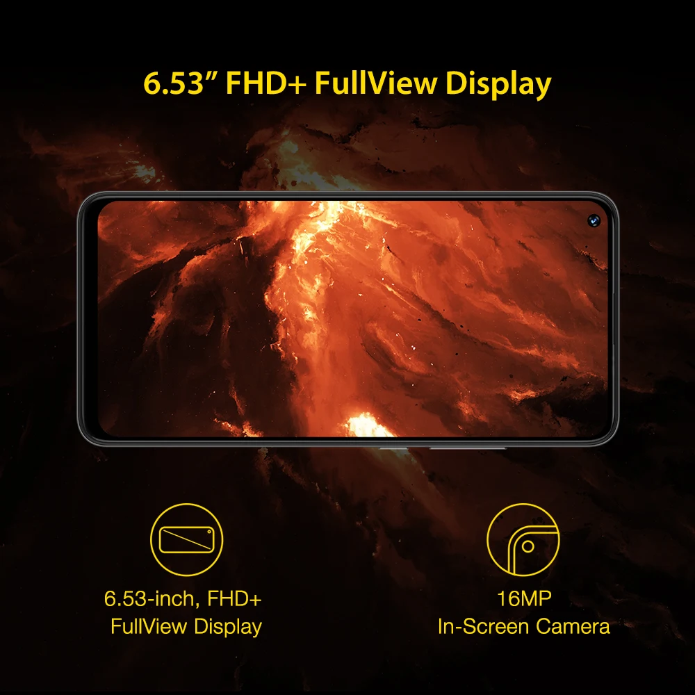  UMIDIGI Power 3 Moblie Phone Android 10 48MP Quad AI Camera 6150mAh 6.53