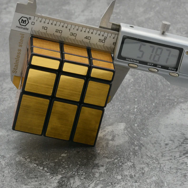 [Kathrine Mirror Rubik's Cube] Kathrine три слоя специальной формы зеркальная матовая клейкая бумага специальная форма интеллект 3-Ord