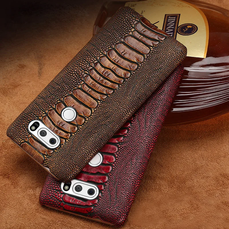 

Phone Case For LG G6 G7 G8s ThinQ V20 V30s V40 V50 Thinq G3 G4 G5 K50 K4 K8 2017 K10 2018 Q6 Q7 Q8 Ostrich foot Texture cover