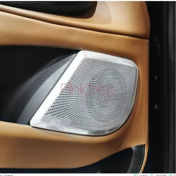 

For Mercedes Benz Vito 2014 - 2018 Interior Burmester Door Stereo Loudspeaker Speaker Audio Cover Frame Car Styling Accessory