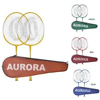 

Professional Nylon Ferroalloy School Badminton Racket Sports Racket Movement Toys Badminton Racket Game Sporting Goods