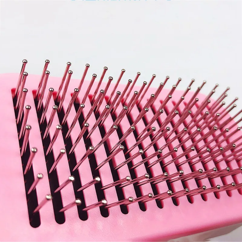 Расческа для удаления волос для собак, кошек, Автоматическая обрезка меха, щетка для удаления волос, инструмент для ухода за шерстью, для матовых длинных вьющихся волос, для домашних животных