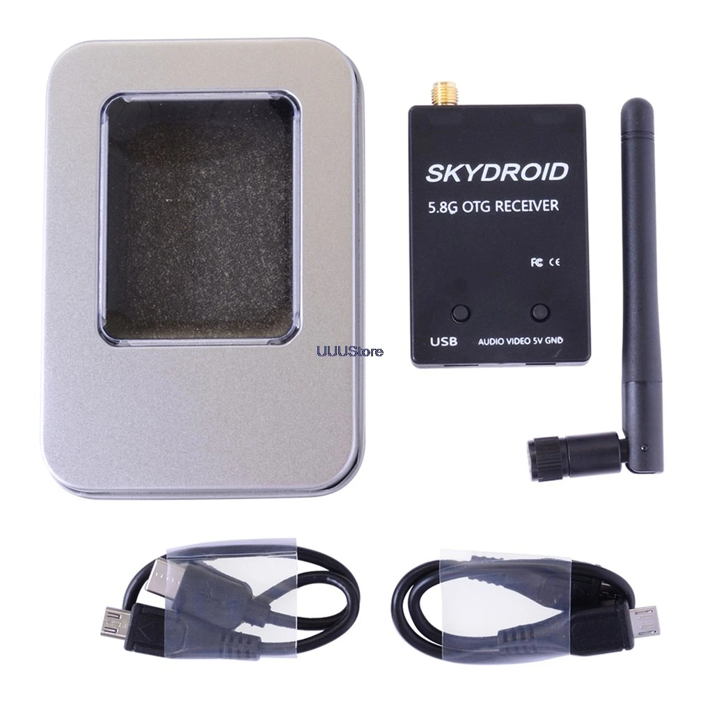 Мини FPV ресивер Skydroid UVC с одним управлением OTG 5 8G 150 каналов передача видео