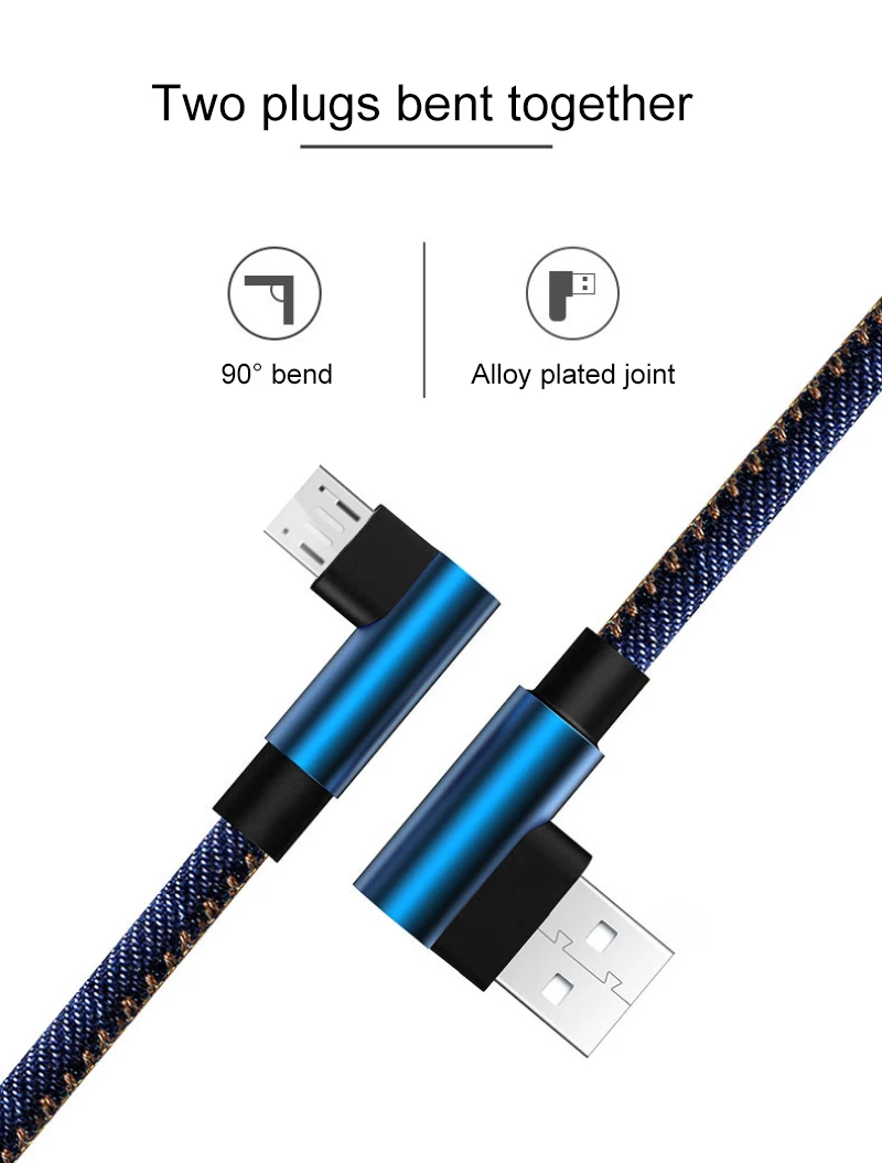 

Cafele 2m USB Type C 90 Degree Fast Charging Usb C Cable Type-c Data Cord Charger Usb-c for Samsung S8 S9 Note9 8 Xiaomi Mi8 Mi6