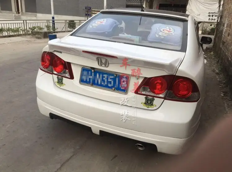 Высокое качество ABS краска автомобиля задний багажник спойлер крыло подходит для HONDA vezel HRV HR-V HONDA CIVIC FD2 2007 2008 2009 2010 2011