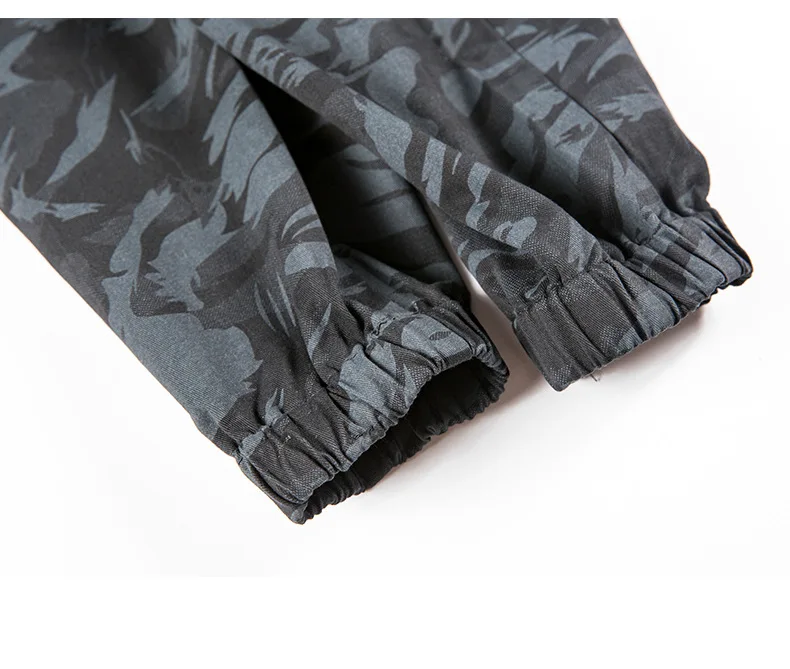 Gersri Camo Joggers мужские брюки-Карго повседневные камуфляжные штаны из чистого хлопка мужские брюки карго большого размера молодых мужчин