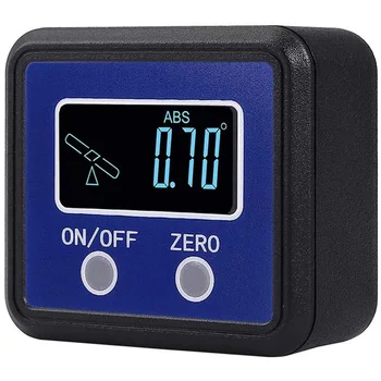 

Angle Gauge, Digital Protractor/Inclinometer/Angle Finder with V-Groove Magnetic Base - Precision Level Box for Automobile, Wood