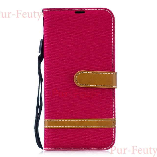 Red flip case Чехол для Nokia 1 плюс Nokia4.2 флип чехол для Nokia Lumia 3,2 360 защиты тканевый Кошелек Чехлы для Nokia 4,2 3,2 3,1 2,1 5,1 Nokia1 - Цвет: Red flip case
