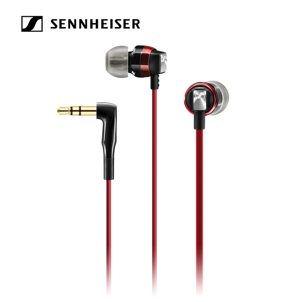 Оригинальные наушники Sennheiser CX3.00 с глубоким басом, 3,5 мм, стерео гарнитура, спортивные наушники, HD разрешение, наушники для iPhone Androd