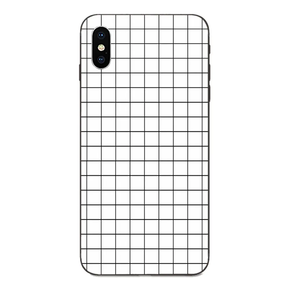 Картина чехол для телефона в черно белую клетку Galaxy C5 C7 J1 J2 J3 J330 J5 J6 J7 J730 M20 M30 Ace Core Max