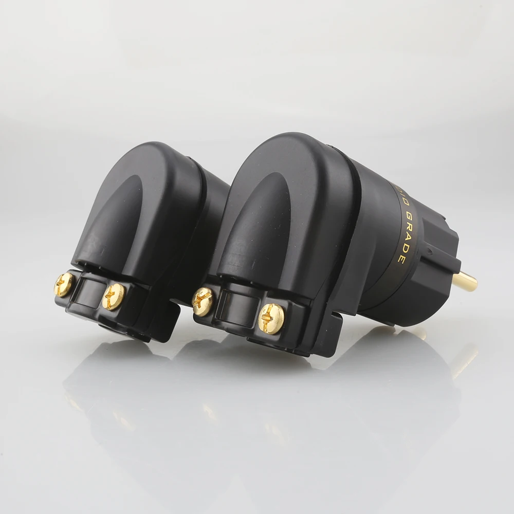 Audiocrast 24K SCHUKO разъем питания для Hi-Fi | AliExpress