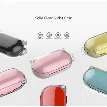 

Gradient Colour Matte Hard Plastic Case For Samsung Galaxy Buds+ Plus Earphone Headset Protective Cover For Galaxy Buds Case gif