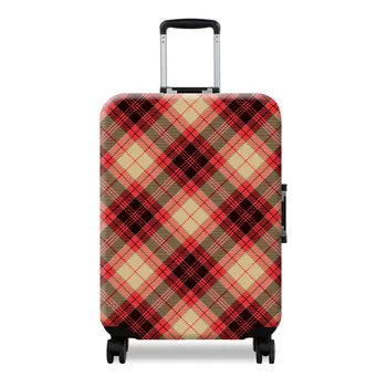 

Stripes flower Thick luggage cover in travel accessories Elastic Trolley case Fabric Suitable for 18-32 inch Suitcase set