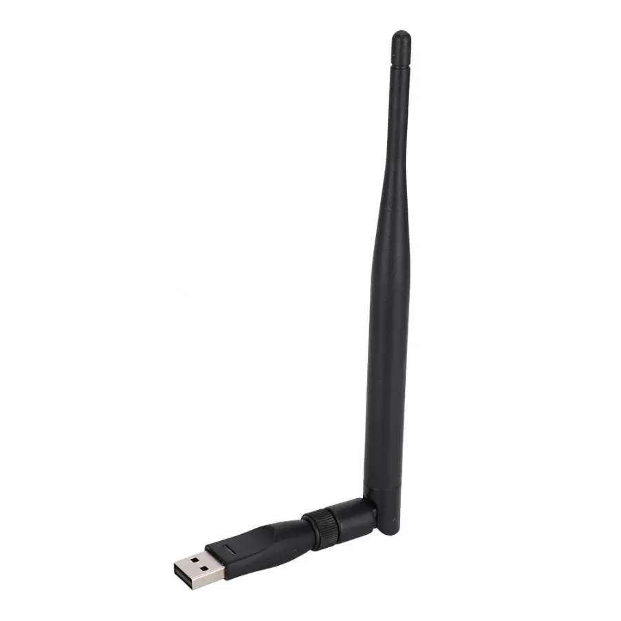 Мини Сетевая карта антенный адаптер Высокая чувствительность USB Wifi приемник RT5370