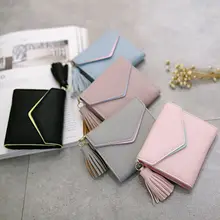 

Mini PU Leather Wallet for Women Credit Card ID Holder Short Purse Pocket Clutch