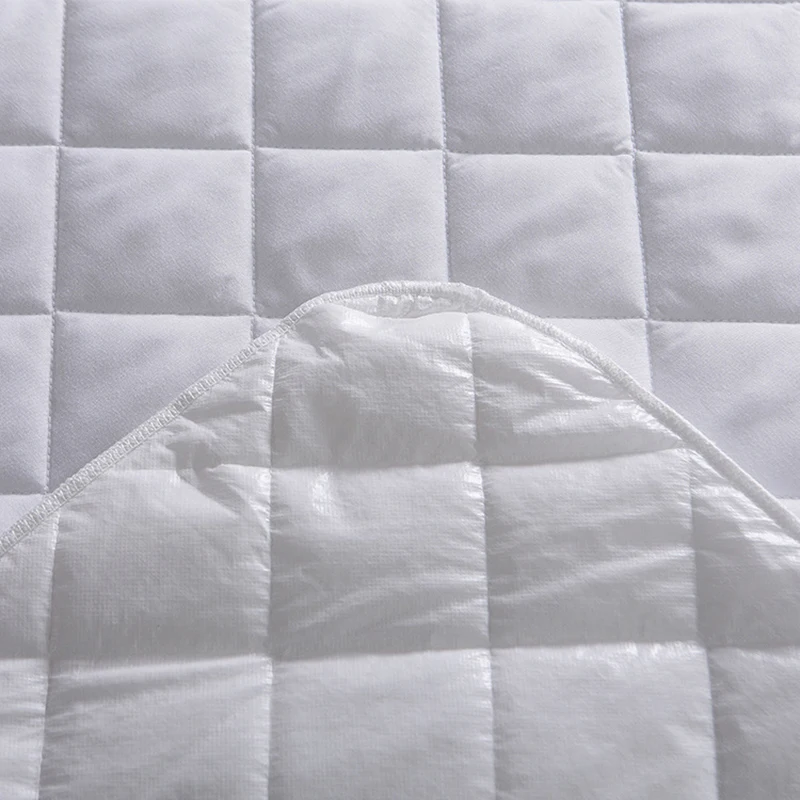 Водонепроницаемый наматрасник многоразовый коврик для кровати протектор queen King двойной размер Матрас протектор дышащий против пыли клещ моющийся